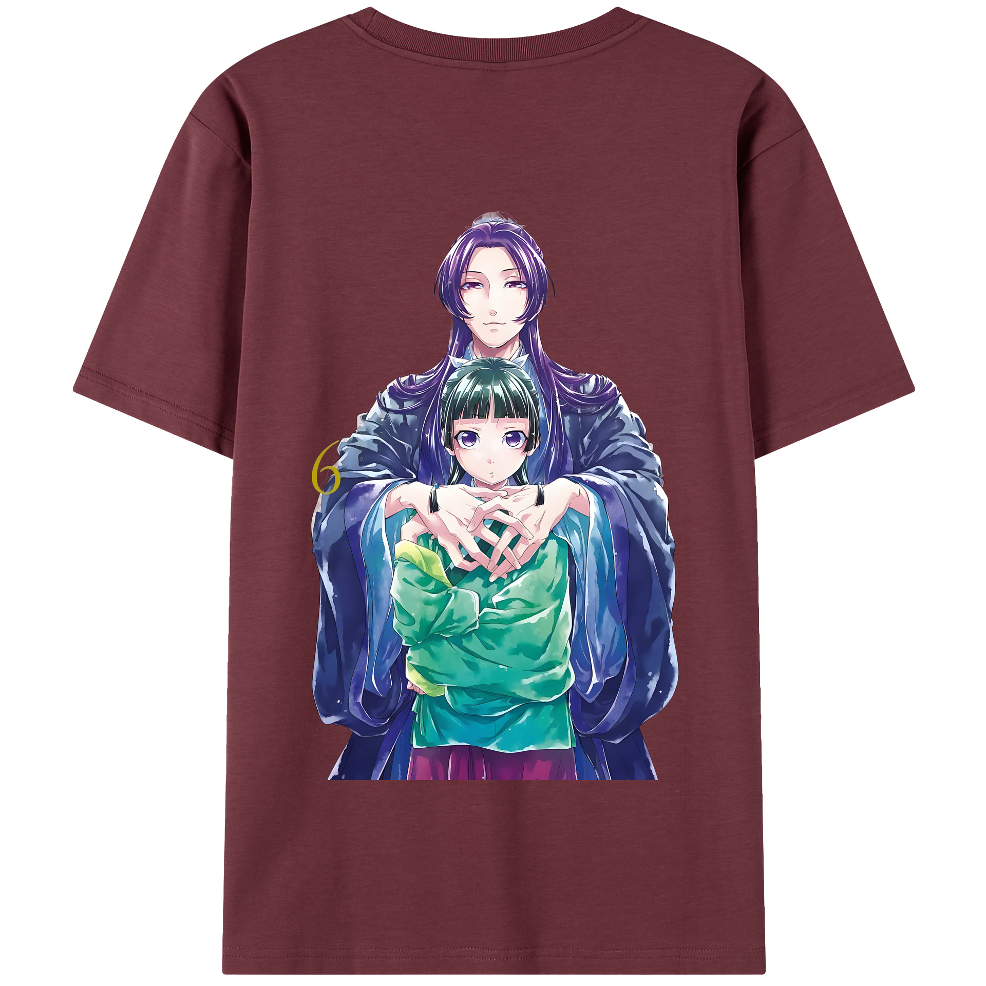 （画像用） 薬屋のひとりごと The Apothecary Diaries 綿100％半袖Tシャツ（背面プリント）